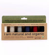 Neutrals - Scanfil Organic Cotton 50wt 6 Spool Thread Set + Rack
