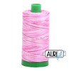 Aurifil 40 wt Mako Cotton Thread 1420 Yards | 4660 Pink Taffy