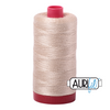 Aurifil 12wt Mako Cotton Thread 325 Metres| 2312 Ermine
