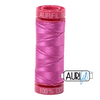 Aurifil 12 wt Mako Cotton Thread | 2588 Light Magenta
