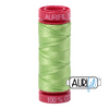 Aurifil 12 wt Mako Cotton Thread | 5017 Shining Green