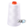 Aurifil 50 wt Mako Cotton Thread Cone 6452 yards | 2021 Natural White