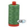 Aurifil 50 wt Mako Cotton Thread 1420 yards | 2884 Green Yellow