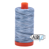 Aurifil 50 wt Mako Cotton Thread 1420 yards | 4669 Stonewash Blues