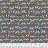 Moonlit Moths in Slate - Under the Canopy