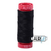Aurifil 12 wt Mako Cotton Thread | 2692 Black