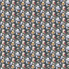 REMNANT: Guess Hooo? in Charcoal - 2 yards + 11"