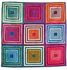 Modern Log Cabin Quilt Kit by Tara Faughnan -  60" x 60"