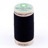 4808 Jet Black - Scanfil Organic Thread 50wt 500 yards