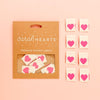 Pink Heart Woven Label from Sarah Hearts