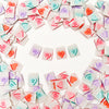 Valentine's Candy Heart Woven Labels from Sarah Hearts