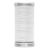 Guttermann 12 wt Cotton Thread | 200m White