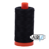 Aurifil 50 wt Mako Cotton Thread 1420 Yards| 2692 Black