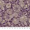 Large Flowers in Purple Linen | In The Dawn