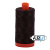 Aurifil 50 wt Mako Cotton Thread 1420 yards | 1130 Very Dark Bark