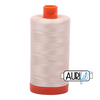 Aurifil 50 wt Mako Cotton Thread 1420 yards | 2000 Light Sand