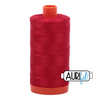 Aurifil 50 wt Mako Cotton Thread 1420 yards | 2250 Red