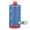 Aurifil 50 wt Mako Cotton Thread 1420 Yards | 2725 Light Wedgewood