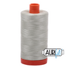 Aurifil 50 wt Mako Cotton Thread 1420 Yards | 2843 Light Grey Green