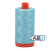 Aurifil 50 wt  Mako Cotton Thread 1420 yards | 5006 Light Turquoise