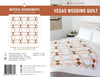 Vegas Wedding Quilt Pattern