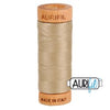 Aurifil 80 wt Mako Cotton Thread 300 yards | 2325 Linen
