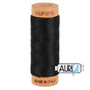 Aurifil 80 wt Mako Cotton Thread 300 yards | 2692 Black